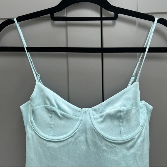 Light Blue Zara Mini Dress - Picture 4 of 5